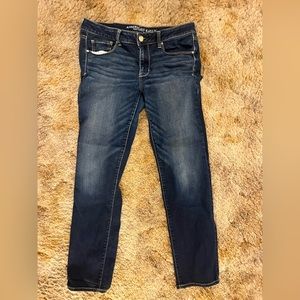 American Eagle Super Stretch Size 12 straight leg jeans